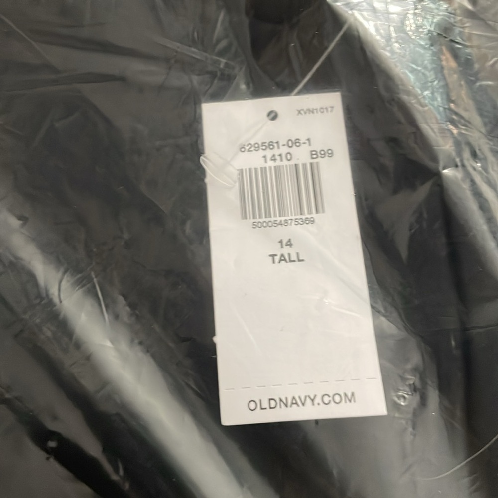 🆕 Old Navy Women’s High-Waisted Pixie Straight Ankle Pants Black 14 Tall Large - Picture 12 of 15